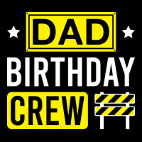 Dad Birthday Crew Funny Construction Matching Birt Zipper Hoodie | Artistshot