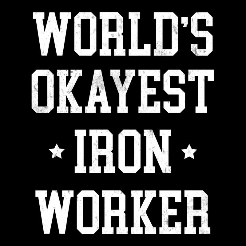 Iron Worker Worlds Okayest Design Men's Long Sleeve Pajama Set by parryrenadar | Artistshot