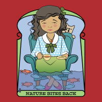 Nature Bites Back Aesthetic Ladies Fitted T-shirt | Artistshot