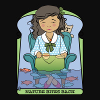 Nature Bites Back Aesthetic Crop Top | Artistshot