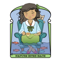 Nature Bites Back Aesthetic Maternity Scoop Neck T-shirt | Artistshot