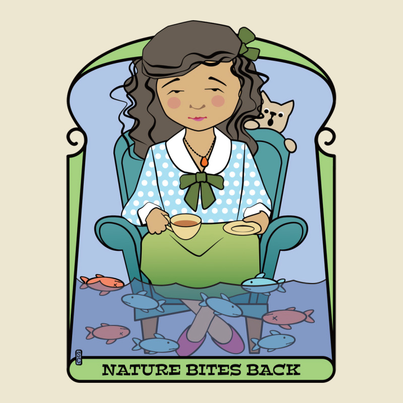 Nature Bites Back Aesthetic Cropped Hoodie by jarzitofikej | Artistshot