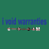 Computer Repairs I Void Warranties Ladies Fitted T-shirt | Artistshot