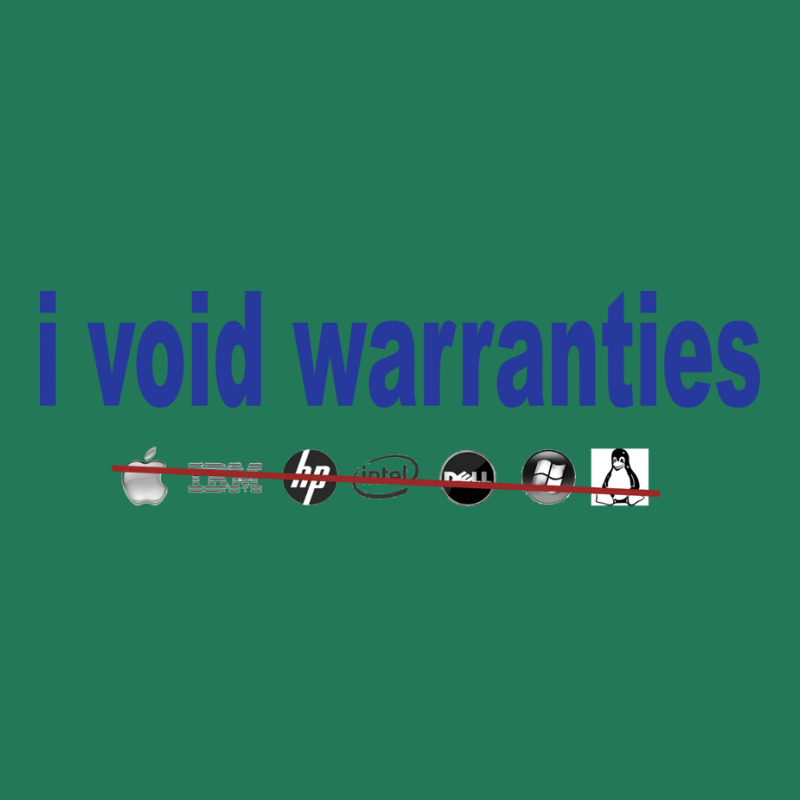 Computer Repairs I Void Warranties Ladies Fitted T-Shirt by eehabnkamta8 | Artistshot