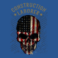 Construction Laborer Watercolor Skull In American T-shirt | Artistshot