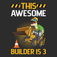 Construction Design For A 3 Year Old Birthday Boy Exclusive T-shirt | Artistshot