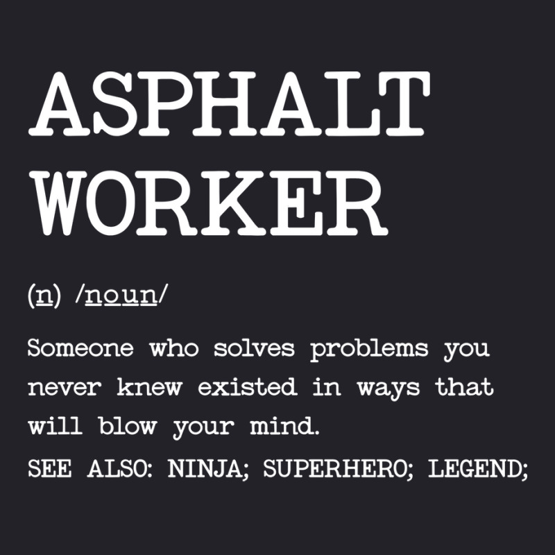 Asphalt Worker Definition Design Unisex Sherpa-Lined Denim Jacket by azawadfedinx | Artistshot