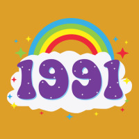 Rainbow 1991 Birthday  70s T-shirt | Artistshot