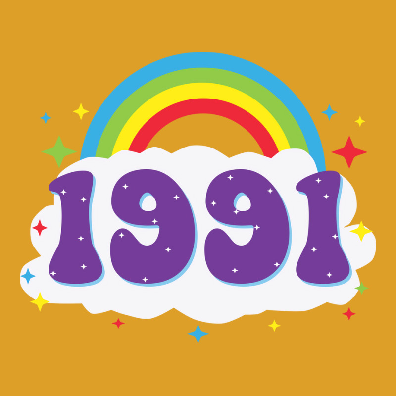 Rainbow 1991 Birthday  70s T-shirt | Artistshot