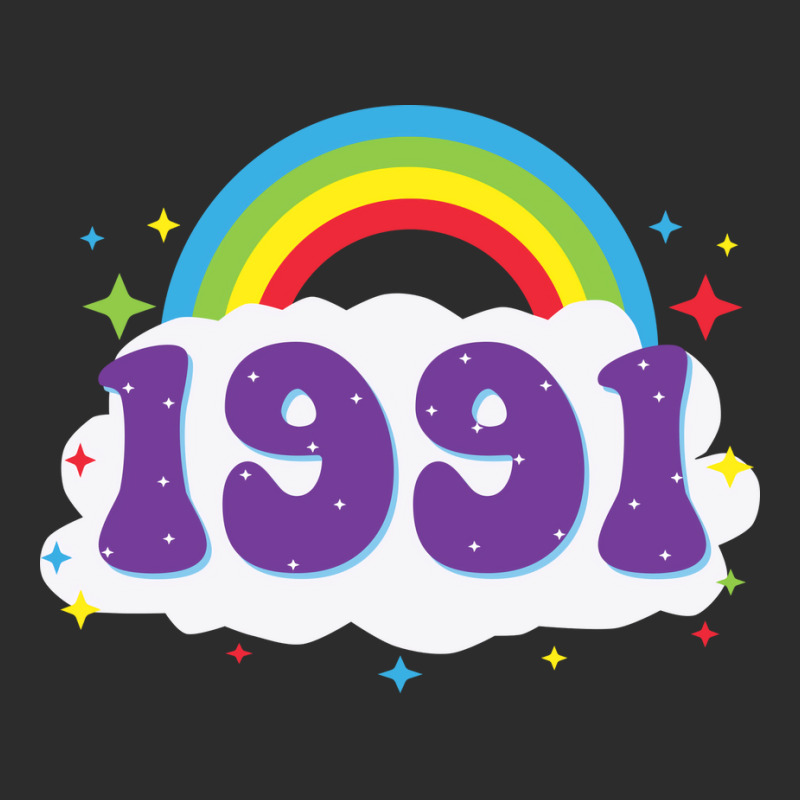 Rainbow 1991 Birthday  70s Exclusive T-shirt | Artistshot