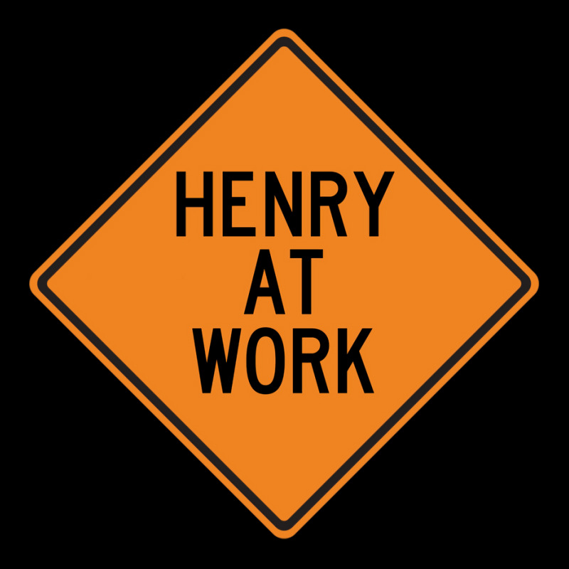 Henry At Work Funny Warning Sign 80s Unisex Jogger | Artistshot