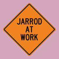 Jarrod At Work Funny Warning Sign Travel Classic T-shirt | Artistshot