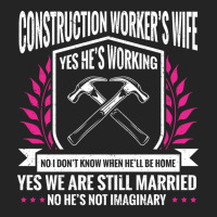 Construction Girlfriend Construction Worker Wife A 3/4 Sleeve Shirt | Artistshot