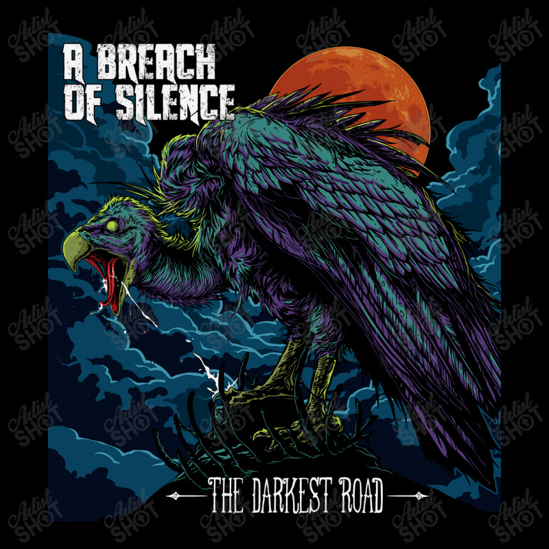 The Darkerst Road - A Breach Of Silence Cropped Hoodie by fakaretest | Artistshot