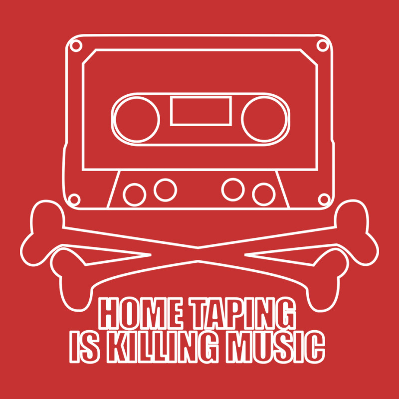 Home Taping Is Killing Music Aesthetic V-neck Tee | Artistshot