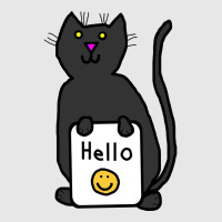 Cute Cat Says Hello Nature Unisex Jogger | Artistshot