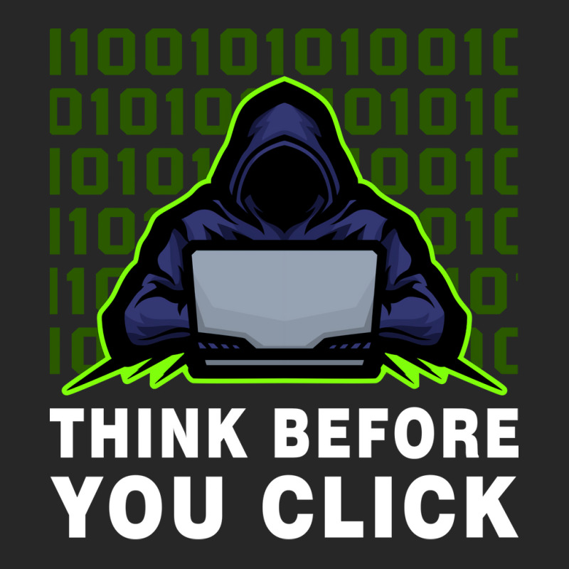 Think Before You Click Cybersecurity Awareness Coo Men's T-shirt Pajama Set | Artistshot