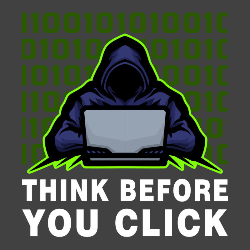 Think Before You Click Cybersecurity Awareness Coo Vintage T-shirt | Artistshot