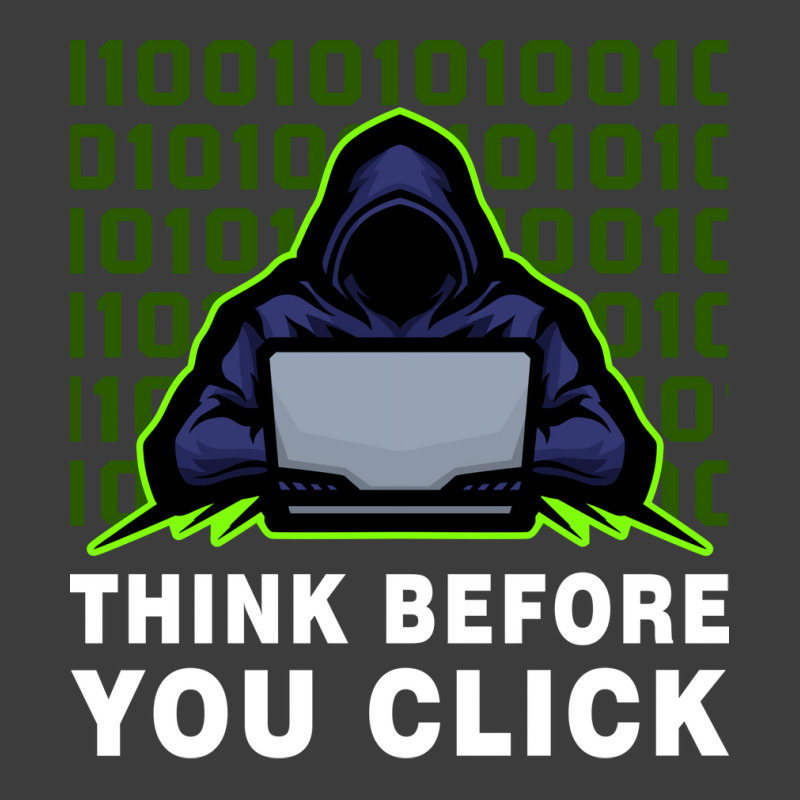 Think Before You Click Cybersecurity Awareness Coo Men's Polo Shirt | Artistshot