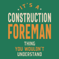 Construction Foreman Job Title Men Women Gift Aest Ladies Fitted T-shirt | Artistshot