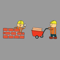 Kids Drawing Vector Illustration Of Construction W Metal Print Square | Artistshot