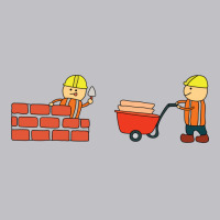 Kids Drawing Vector Illustration Of Construction W Pocket T-shirt | Artistshot