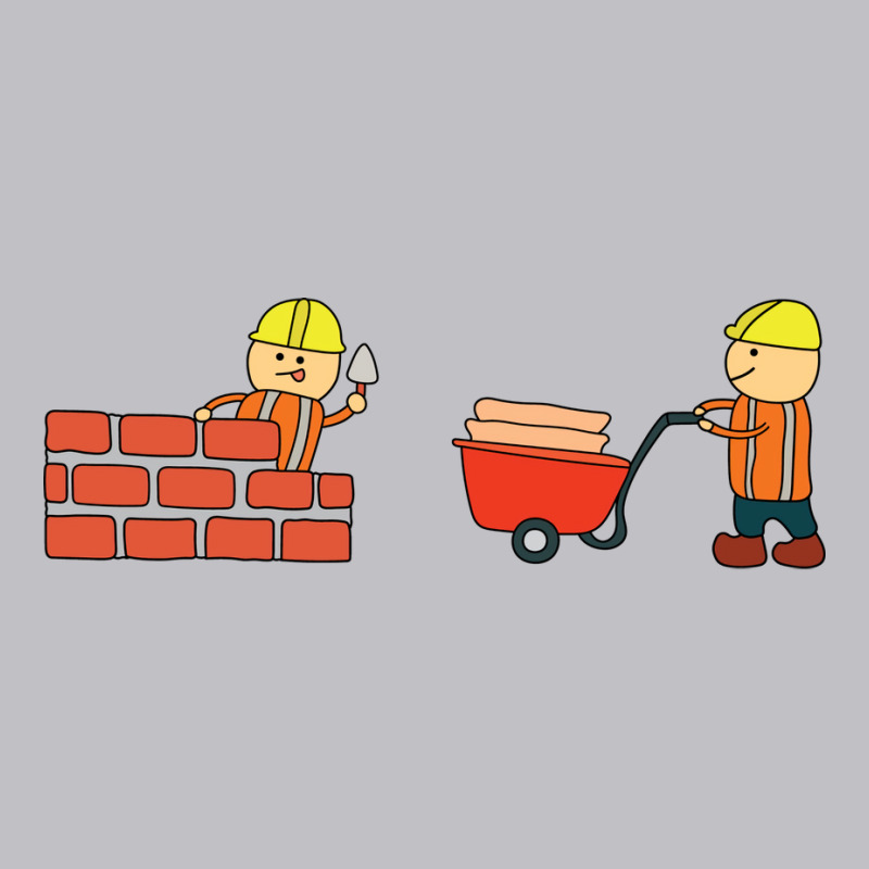 Kids Drawing Vector Illustration Of Construction W Pocket T-shirt | Artistshot