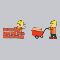 Kids Drawing Vector Illustration Of Construction W Unisex Jogger | Artistshot