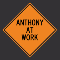 Anthony At Work Funny Warning Sign Cool Vintage Hoodie And Short Set | Artistshot