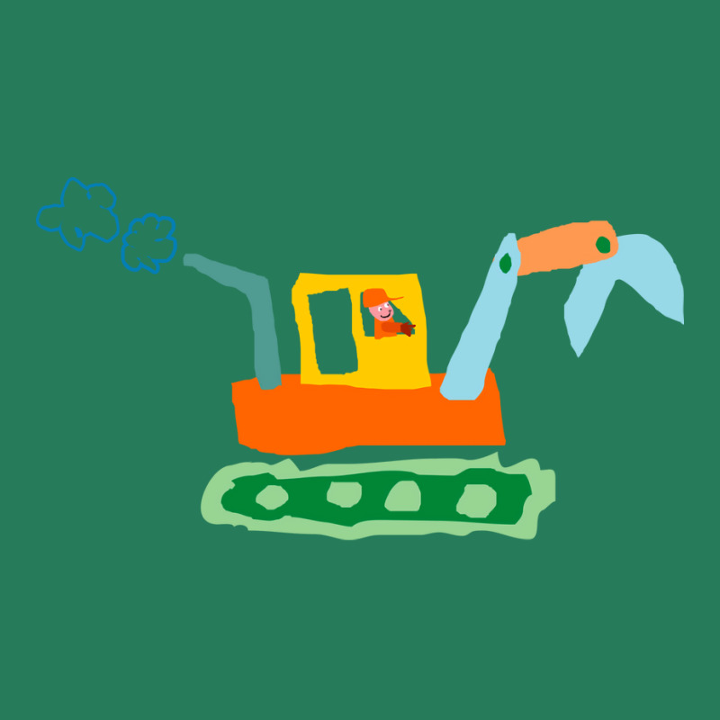 Toddler Draw Excavator Hippie T-shirt | Artistshot