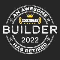 An Awesome Builder Has Retired Funny Retirement Gr Unisex Hoodie | Artistshot