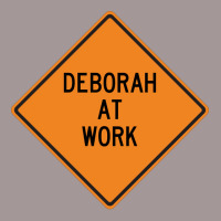 Deborah At Work Funny Warning Sign Hipster Vintage Short | Artistshot