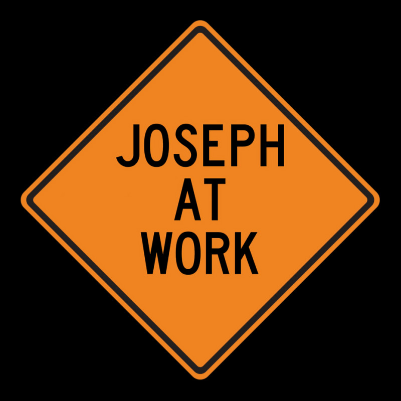 Joseph At Work Funny Warning Sign Yellow Long Sleeve Shirts by motlhbav | Artistshot