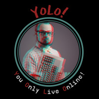 Yolo You Only Live Online Men's 3/4 Sleeve Pajama Set | Artistshot