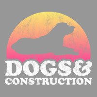 Dogs And Construction Gift Retro Women's V-neck T-shirt | Artistshot