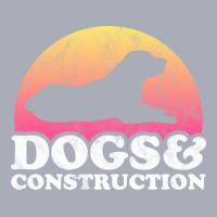 Dogs And Construction Gift Retro Tank Dress | Artistshot