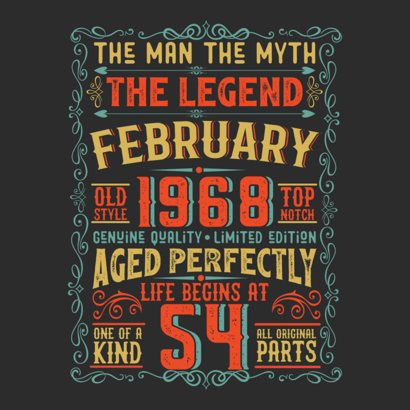 The Man The Myth The Legend 54 Birthday 1968 Green Exclusive T-shirt | Artistshot