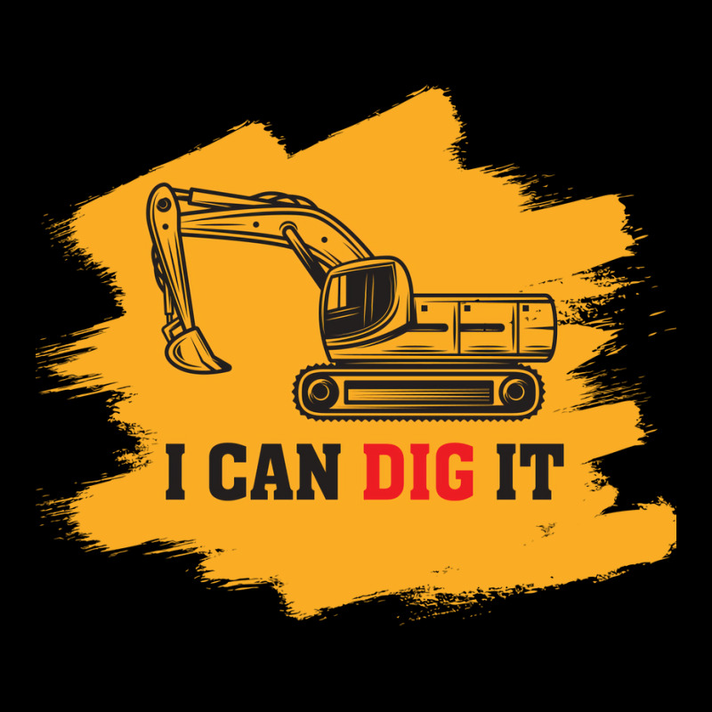 I Can Dig It Excavator Construction Girl Cropped Sweater by aardxesibey | Artistshot