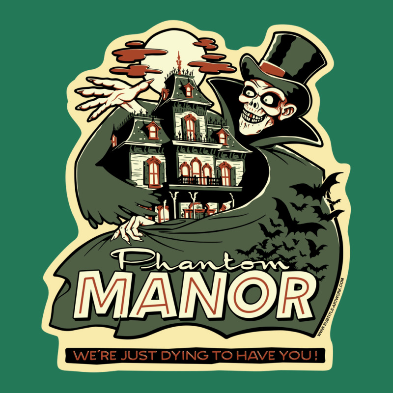 Phantom Manor   Green Ladies Fitted T-Shirt by eicherbodway5 | Artistshot