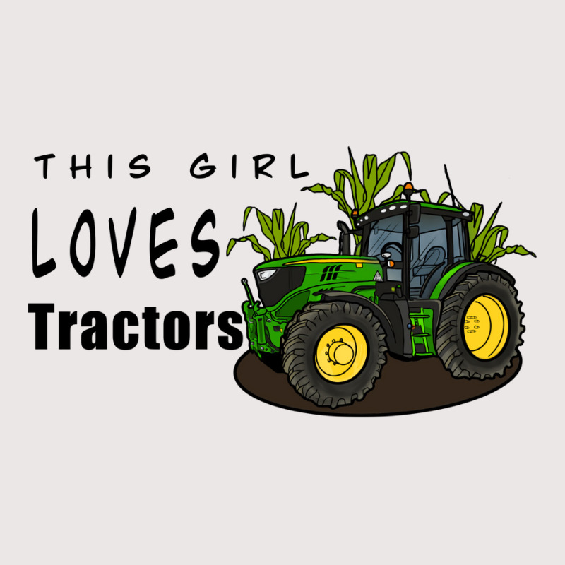 This Girl Loves Tractors Cool Pocket T-shirt | Artistshot