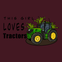 This Girl Loves Tractors Cool Unisex Hoodie | Artistshot