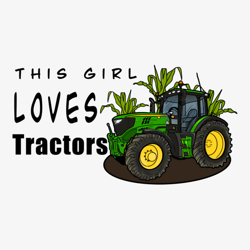 This Girl Loves Tractors Cool Champion Hoodie | Artistshot