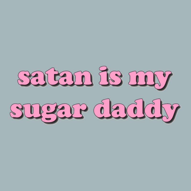 Satan Is My Sugar Daddy Unisex Sherpa-Lined Denim Jacket by zinckereemery | Artistshot