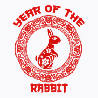 Year Of The Rabbit 2023, Circular Asian Chinese Ne T-shirt | Artistshot