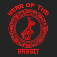 Year Of The Rabbit 2023, Circular Asian Chinese Ne 3/4 Sleeve Shirt | Artistshot