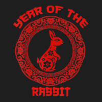 Year Of The Rabbit 2023, Circular Asian Chinese Ne Classic T-shirt | Artistshot