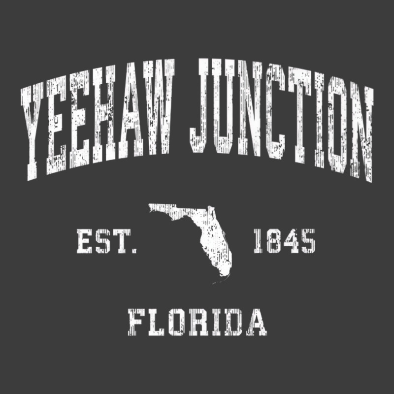 Yeehaw Junction Florida Fl Vintage Athletic Sports Men's Polo Shirt by holubarpro | Artistshot