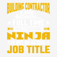 Building Contractor Job Title Funny Building Worke Adjustable Cap | Artistshot