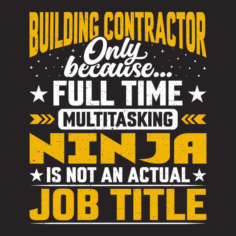 Building Contractor Job Title Funny Building Worke Vintage Cap | Artistshot