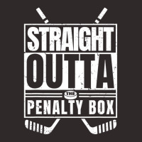 Straight Outta The Penalty Box Funny Ice Hockey Pl Racerback Tank | Artistshot